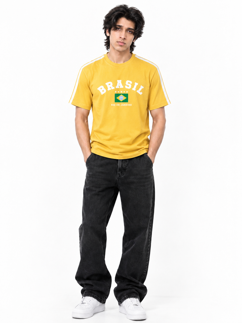 AUREX Brazil Rio De Janeiro Premium Cotton T-Shirt