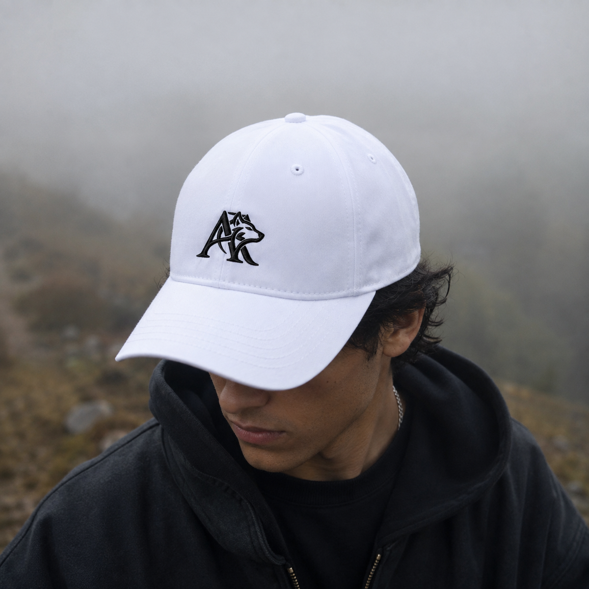 AUREX Wolf Crest Premium Cotton Cap
