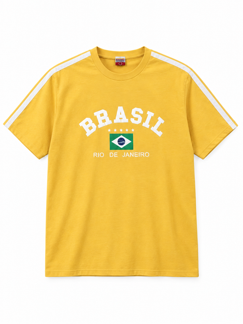AUREX Brazil Rio De Janeiro Premium Cotton T-Shirt