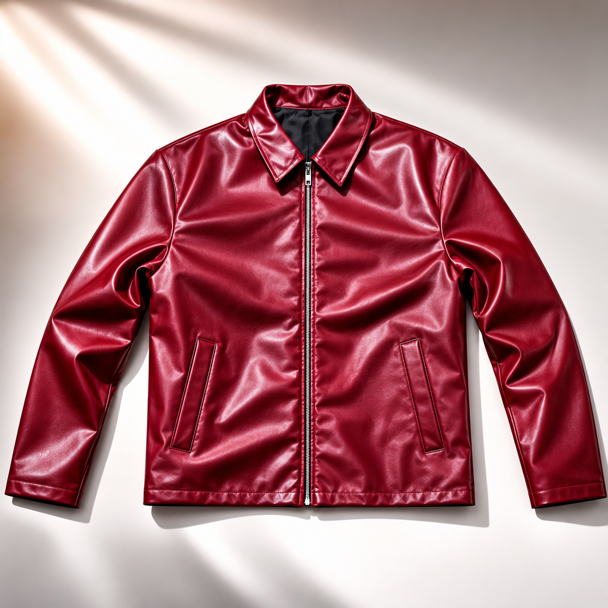 AUREX Signature Faux Leather Jacket
