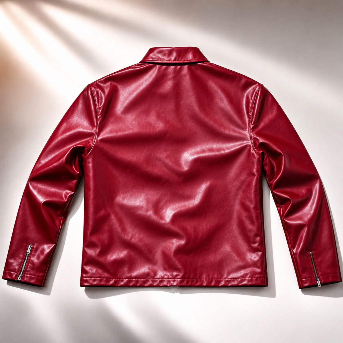 AUREX Signature Faux Leather Jacket